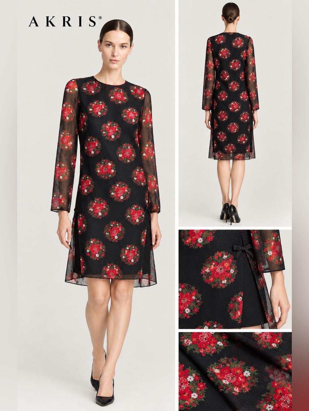 AKRIS Silk Dress